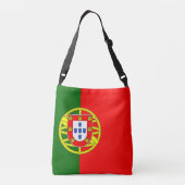 Portugese vlag crossbody tas (Achterkant)