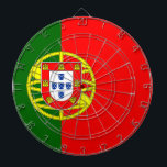 Portugese vlag dartbord<br><div class="desc">Portugese vlag</div>
