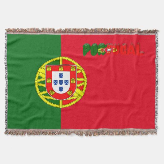 Portugese vlag deken (Voorkant)