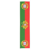 Portugese vlag en keuken/tafelloper korte tafelloper (Voorkant)