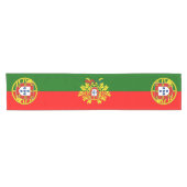 Portugese vlag en keuken/tafelloper korte tafelloper (Horizontaal)