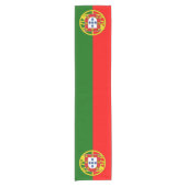Portugese vlag en keuken/tafelloper korte tafelloper (Voorkant)