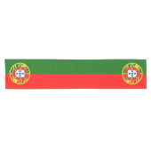Portugese vlag en keuken/tafelloper korte tafelloper (Horizontaal)