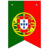 Portugese vlag en Portugese spanbanners/bruiloft Vlaggetjes (Eerste vlag)