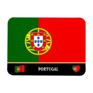 Portugese vlag en reizen per land/Portugal Magneet