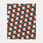 Portugese vlag fleece deken (Voorkant)
