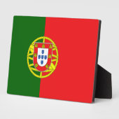 Portugese vlag fotoplaat (Zijkant)