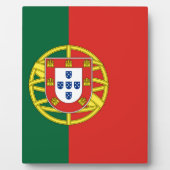 Portugese vlag fotoplaat (Voorkant)