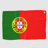 Portugese vlag Golf Towel Golfhanddoek (Horizontaal)