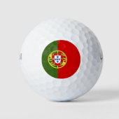Portugese vlag golfballen (Voorkant)