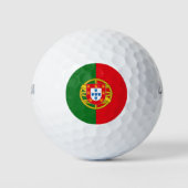 Portugese vlag golfballen (Voorkant)