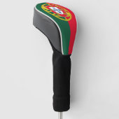 Portugese vlag golfheadcover (Schuin)