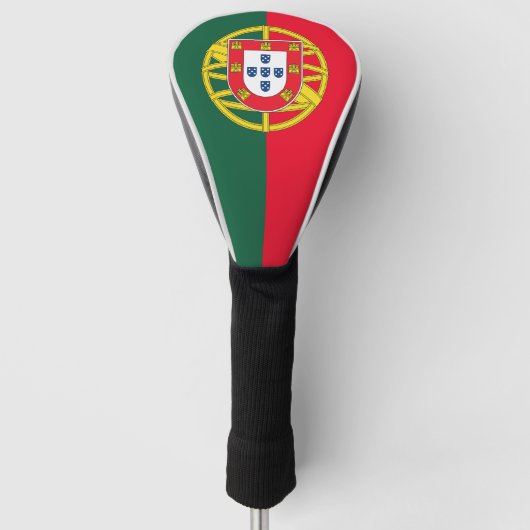 Portugese vlag golfheadcover (Voorkant)
