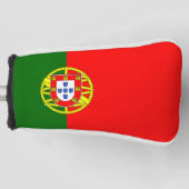 Portugese vlag golfheadcover (Voorkant)