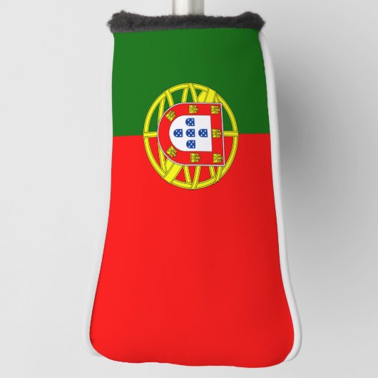 Portugese vlag golfheadcover (Draai 90)