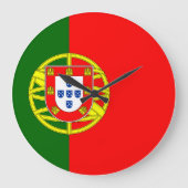 Portugese vlag grote klok (Voorkant)