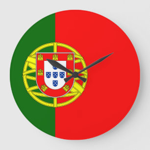 Portugese vlag grote klok
