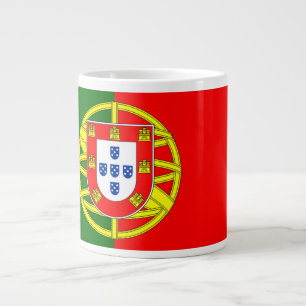 Portugese vlag grote koffiekop