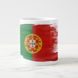 Portugese vlag grote koffiekop