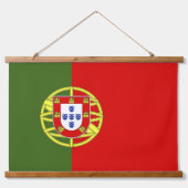Portugese vlag hangend wandkleed (Voorkant)