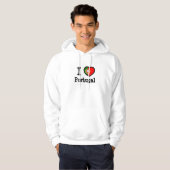 Portugese vlag hoodie (Voorkant volledig)