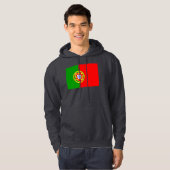 Portugese vlag hoodie (Voorkant volledig)