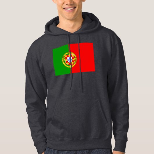 Portugese vlag hoodie (Voorkant)