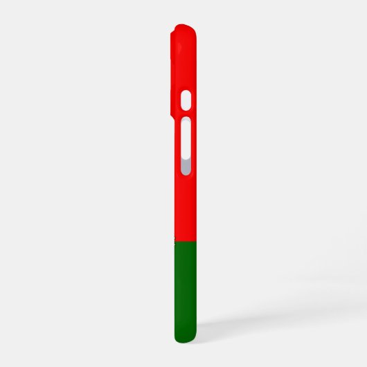 Portugese vlag iPhone 16 hoesje (Linkerkant)