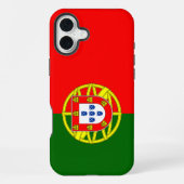 Portugese vlag iPhone hoesje (Achterkant)