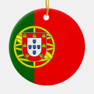 Portugese vlag keramisch ornament