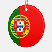 Portugese vlag keramisch ornament (Links)