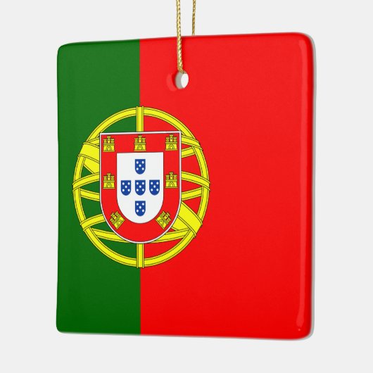 Portugese vlag keramisch ornament (Links)