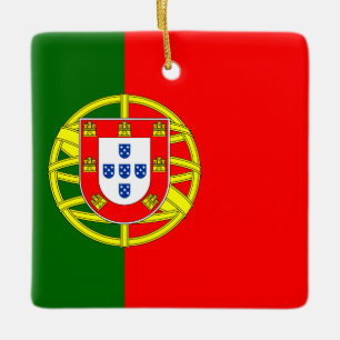 Portugese vlag keramisch ornament