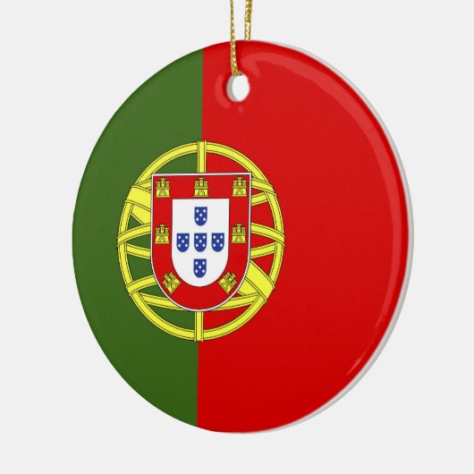 Portugese vlag keramisch ornament (Links)