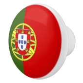 Portugese vlag keramische knop (Rechts)