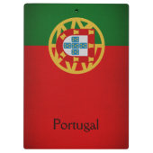 Portugese vlag klembord (Achterkant)