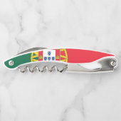 Portugese vlag kurkentrekker (Achterkant)