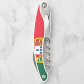 Portugese vlag kurkentrekker (Achterkant)