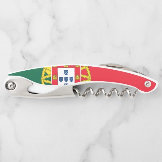 Portugese vlag kurkentrekker (Voorkant)