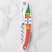 Portugese vlag kurkentrekker (Voorkant)
