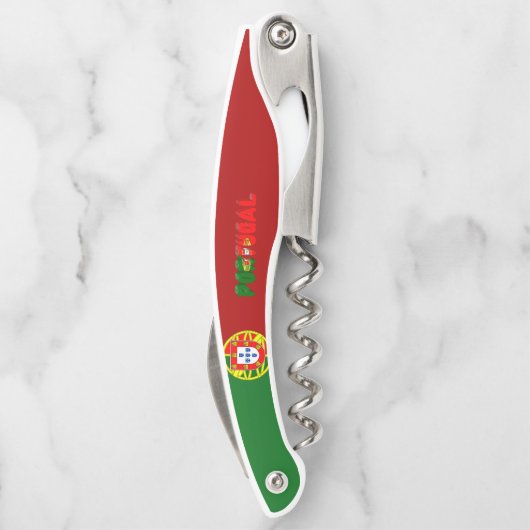 Portugese vlag kurkentrekker (Achterkant)