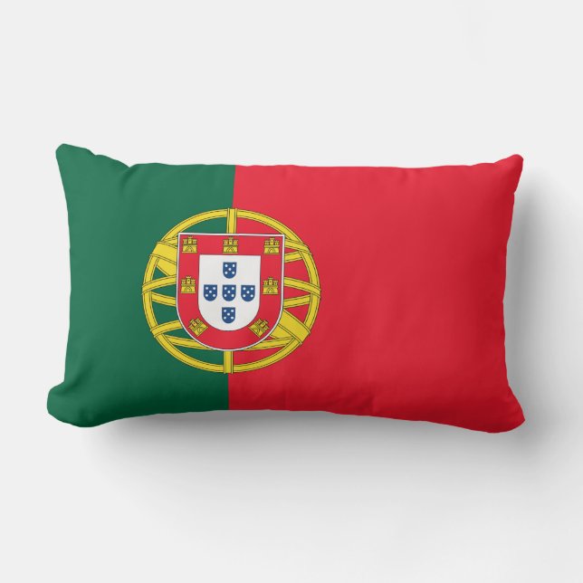 Portugese vlag kussen (Voorkant)