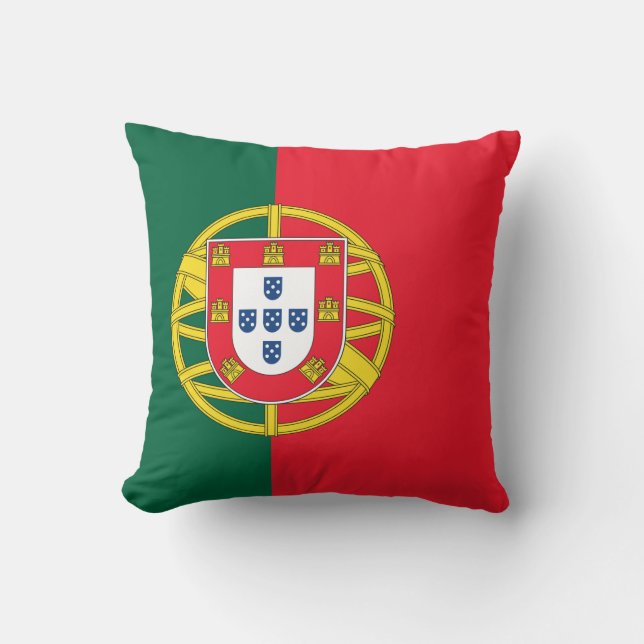 Portugese vlag kussen (Voorkant)