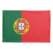 Portugese vlag kussensloop (Achterkant)