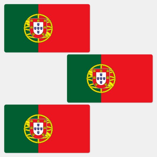 Portugese vlag labels (Groep)