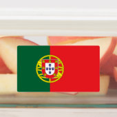 Portugese vlag labels (Aangebracht)