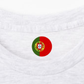 Portugese vlag labels (Aangebracht)