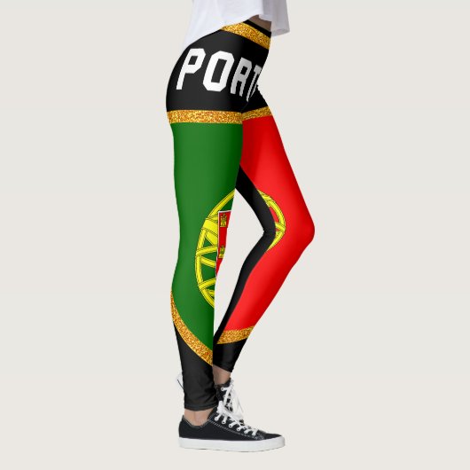 Portugese vlag leggings (Rechts)