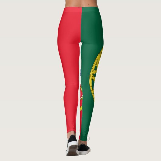 Portugese vlag leggings (Achterkant)
