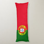 Portugese vlag lichaamskussen (Achterkant (Verticaal))